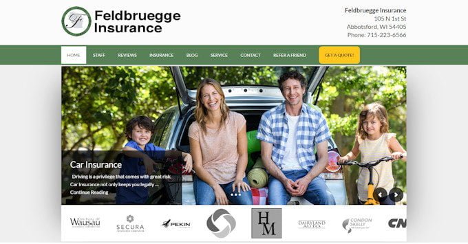 Feldbruegge New Website